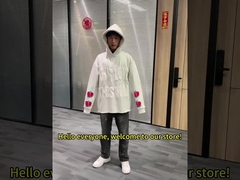 Puff Print 100% Cotton French Terry Cropped Pullover Hoodie Sweatshirt