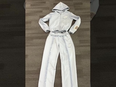 ي2ك خصيص قميص مقصورة والسراويل الرياضية مجموعة قطعة اثنين النساء