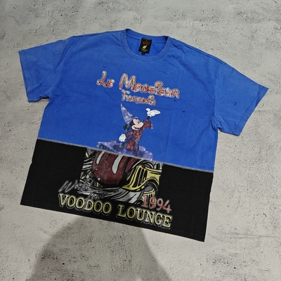 ملابس الشارع حسب الطلب قميص Dtg مطبعة ضخم الوزن الثقيل 100% قطن فرنسي تيري انخفاض الكتف قميص مربع رسمي